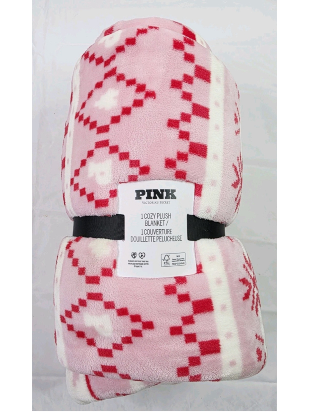 VS PINK BLACK FRIDAY 2025 PLUSH BLANKET COZY SHERPA